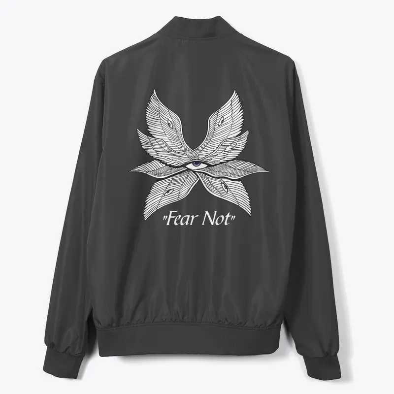 "Fear Not" Bomber Jacket 01